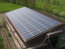 Solaranlage Stade